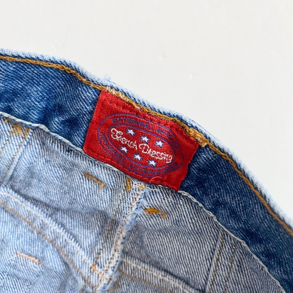 Vintage high waist denim midi skirt - Picture 4 of 4